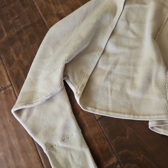 Jonathan Simkhai Tan Ribbed Cardigan - Picture 3 of 4